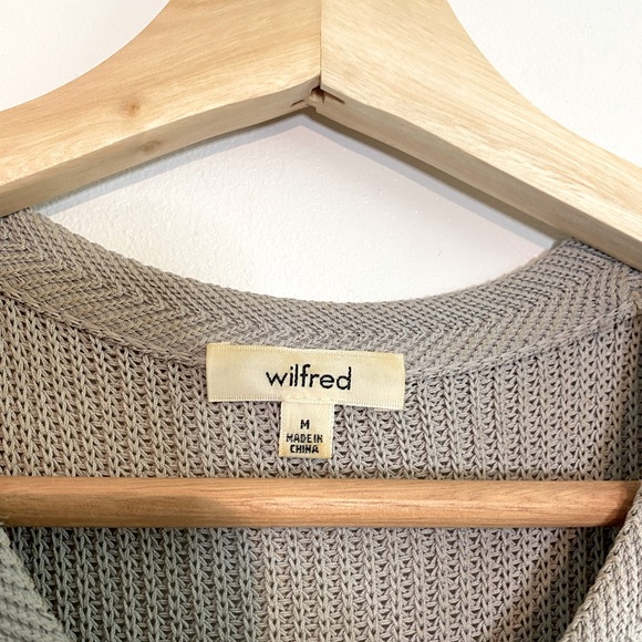 Aritiza Wilfred Sleeveless Knit Tunic Gray - Picture 3 of 6